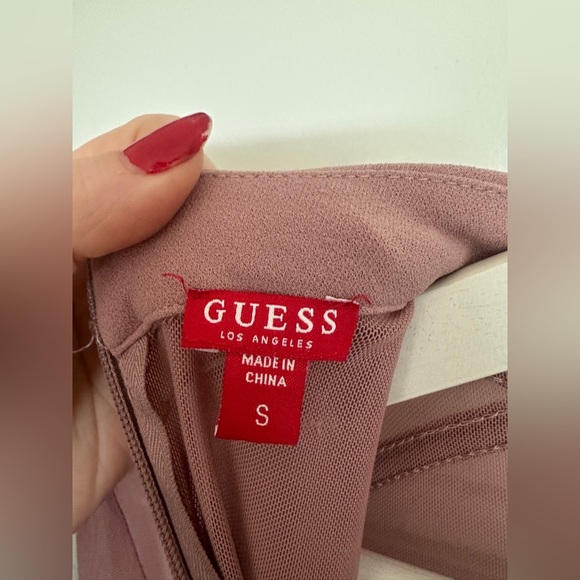 Guess Mauve Long Sleeve Dress - Picture 3 of 3